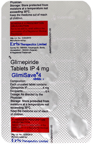 Glimisave 4 Tablet 15